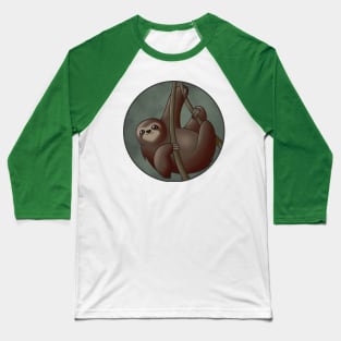 Sloth happy Baseball T-Shirt